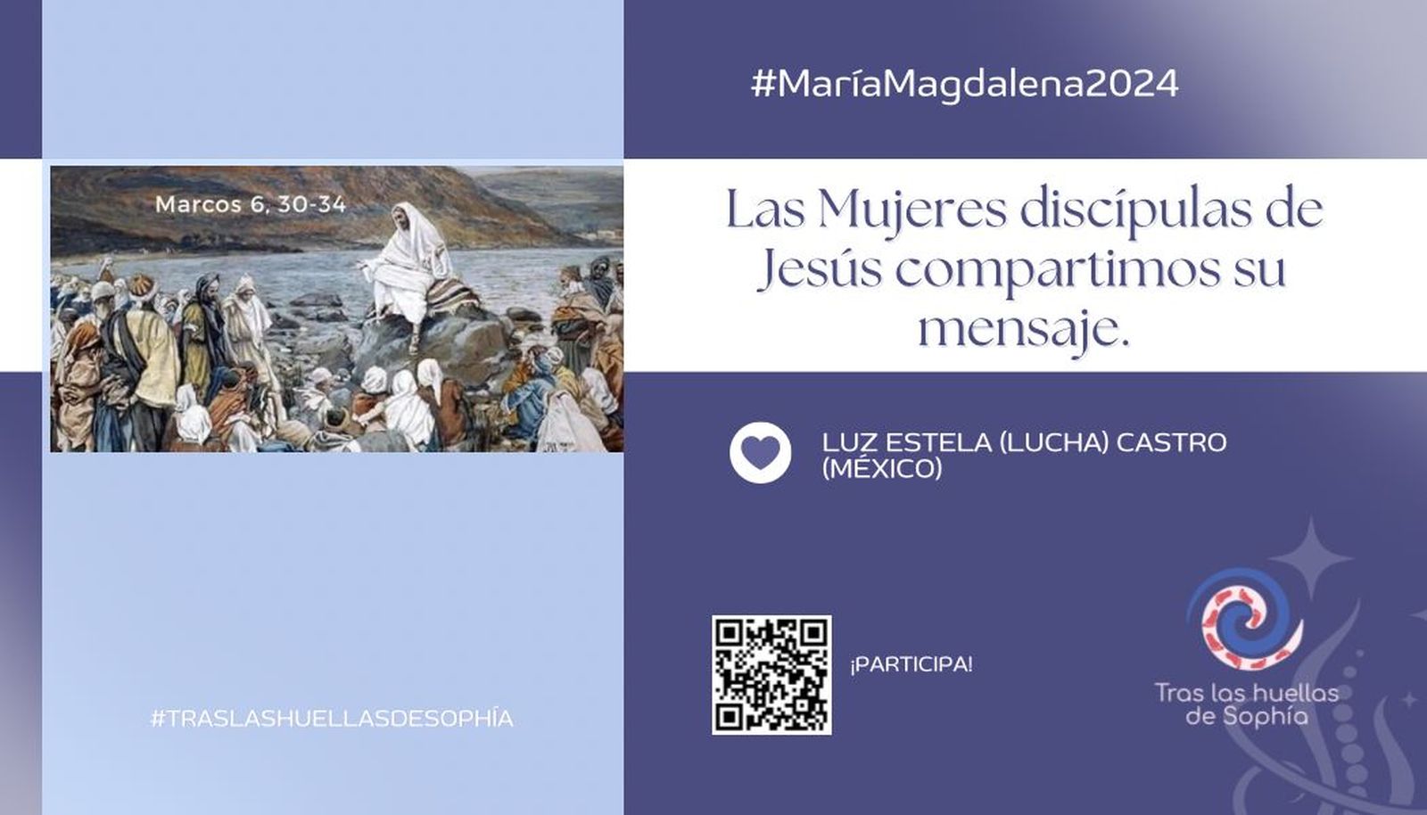 Las Mujeres discípulas de Jesús compartimos su mensaje.