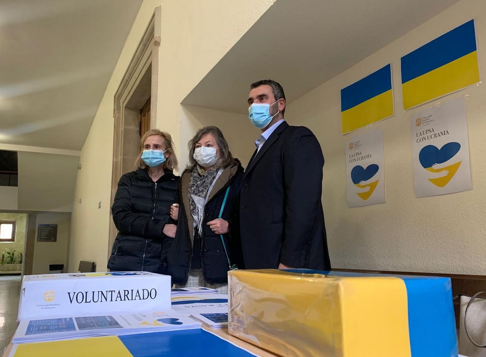 Campaña 'La UPSA con Ucrania'