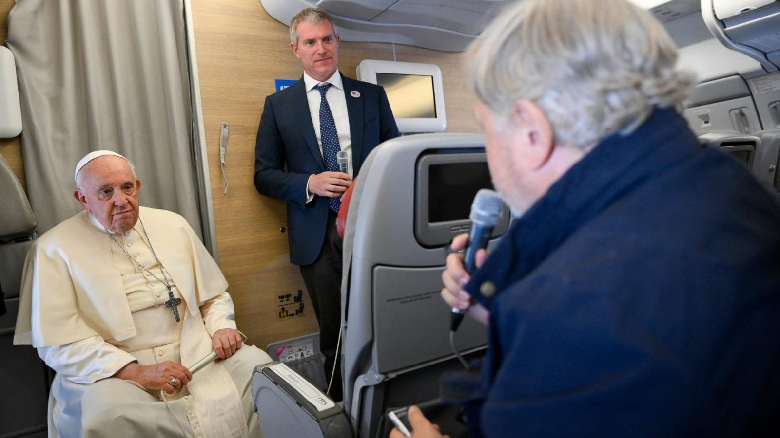 Rueda de prensa del Papa