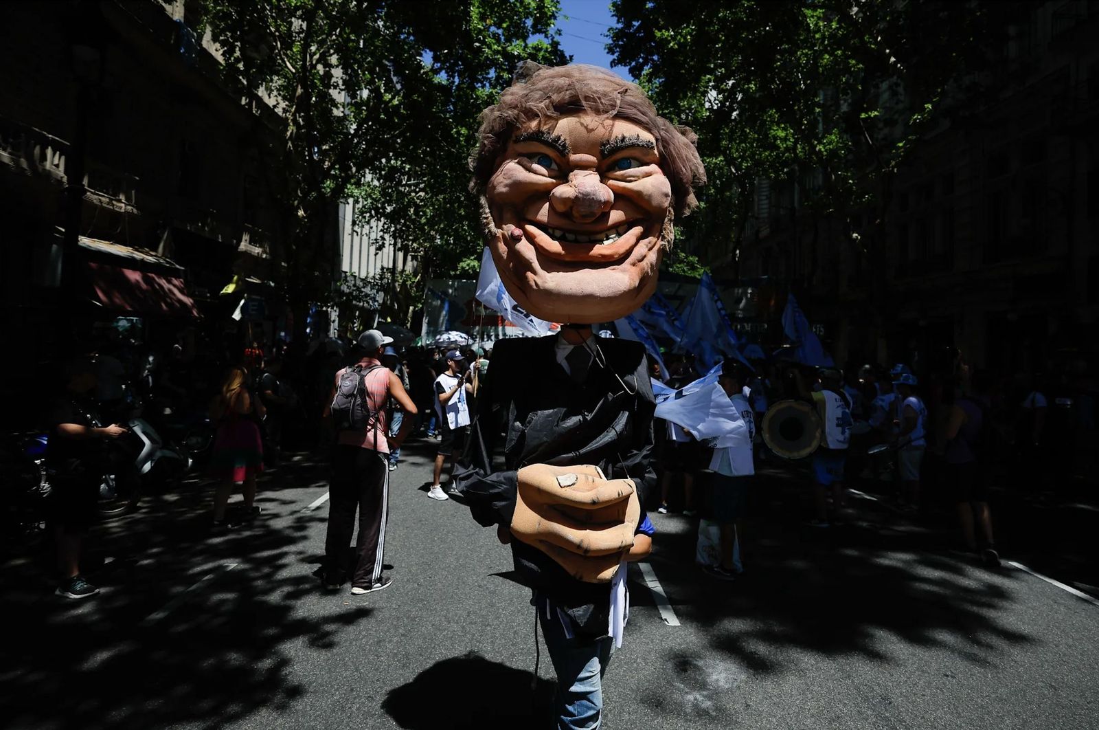 Protesta contra Milei en Buenos Aires