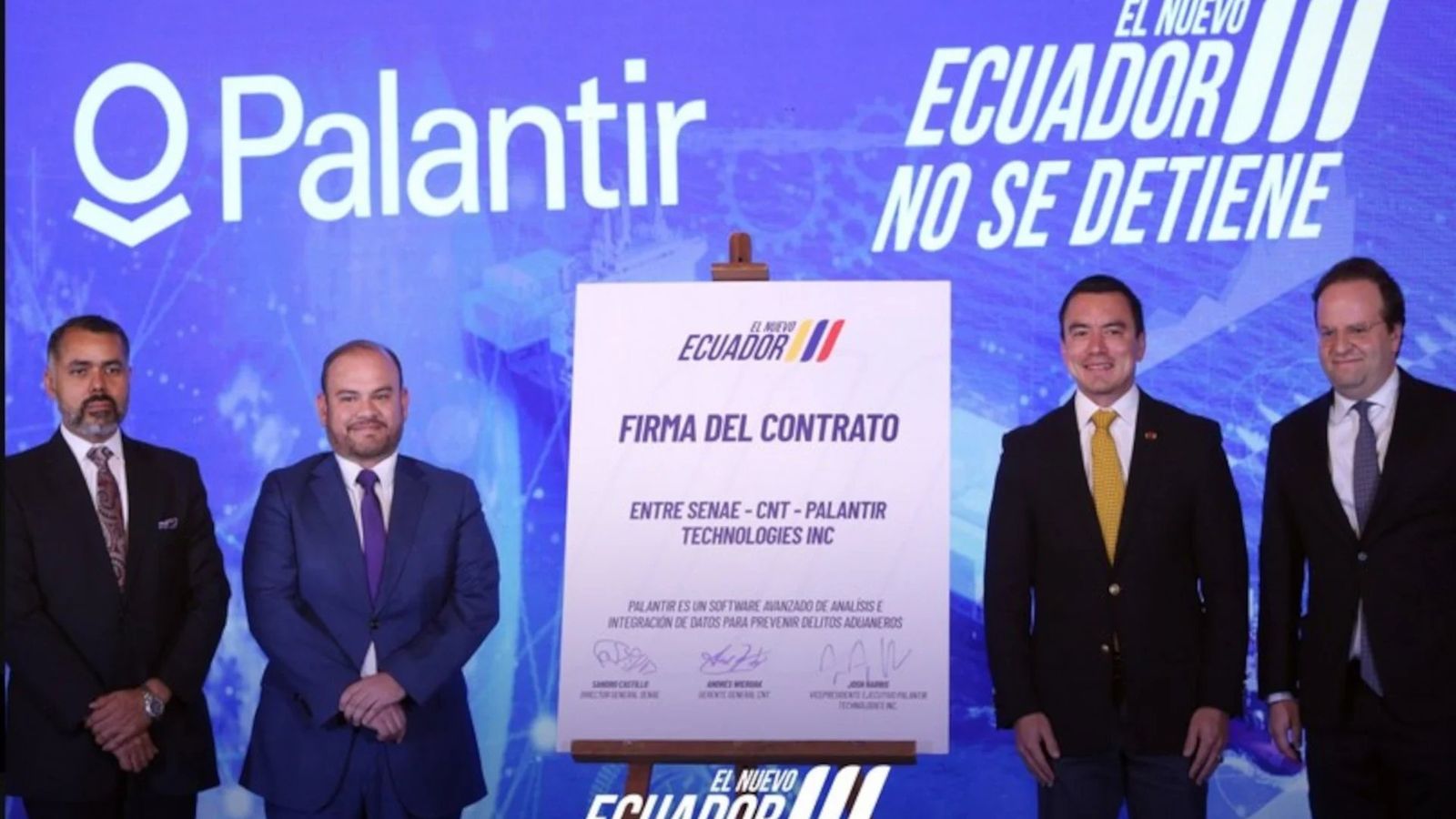Palantir en Ecuador