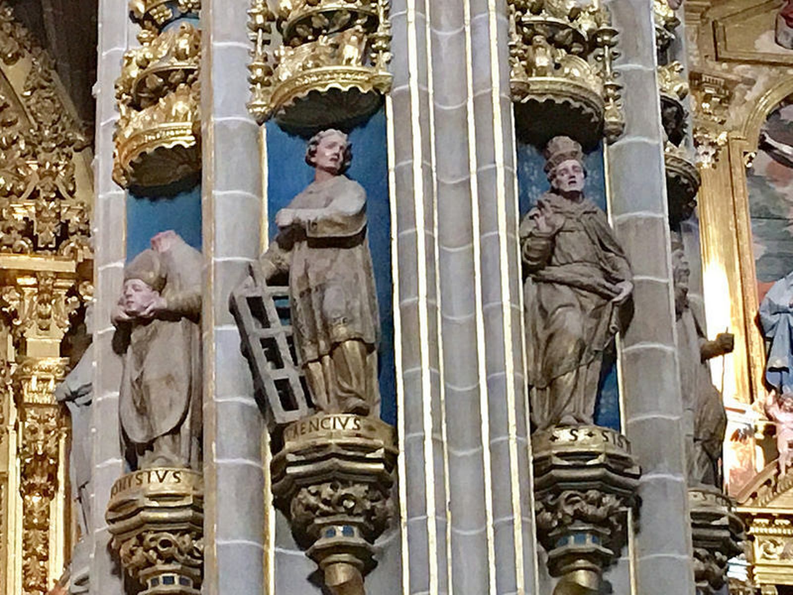 Detalle de la catedral de Plasencia
