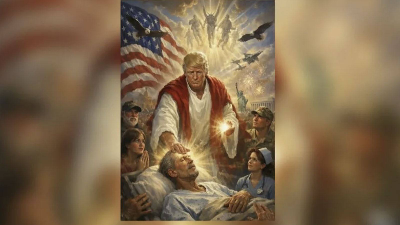 Trump, como Jesús