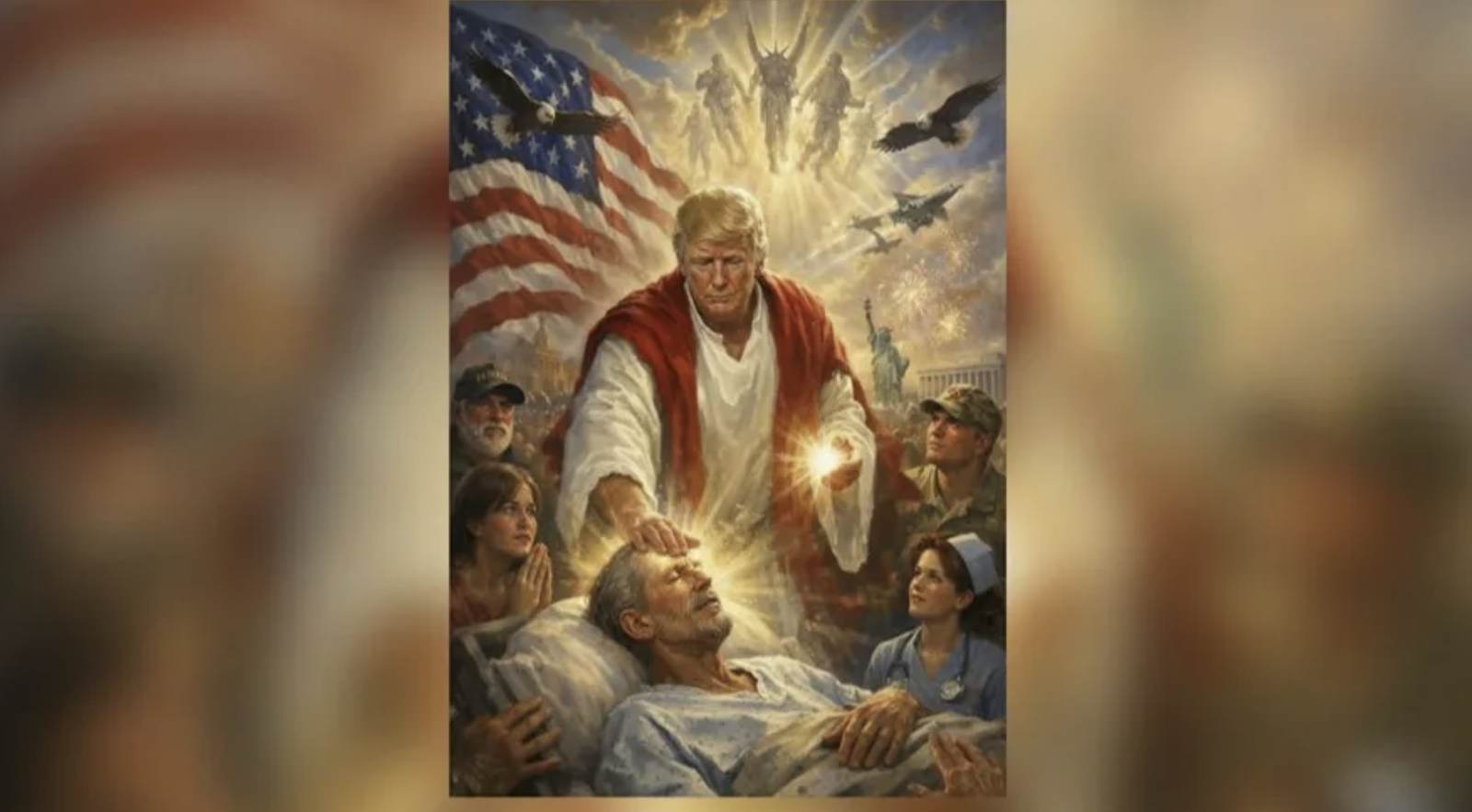 Trump, como Jesús