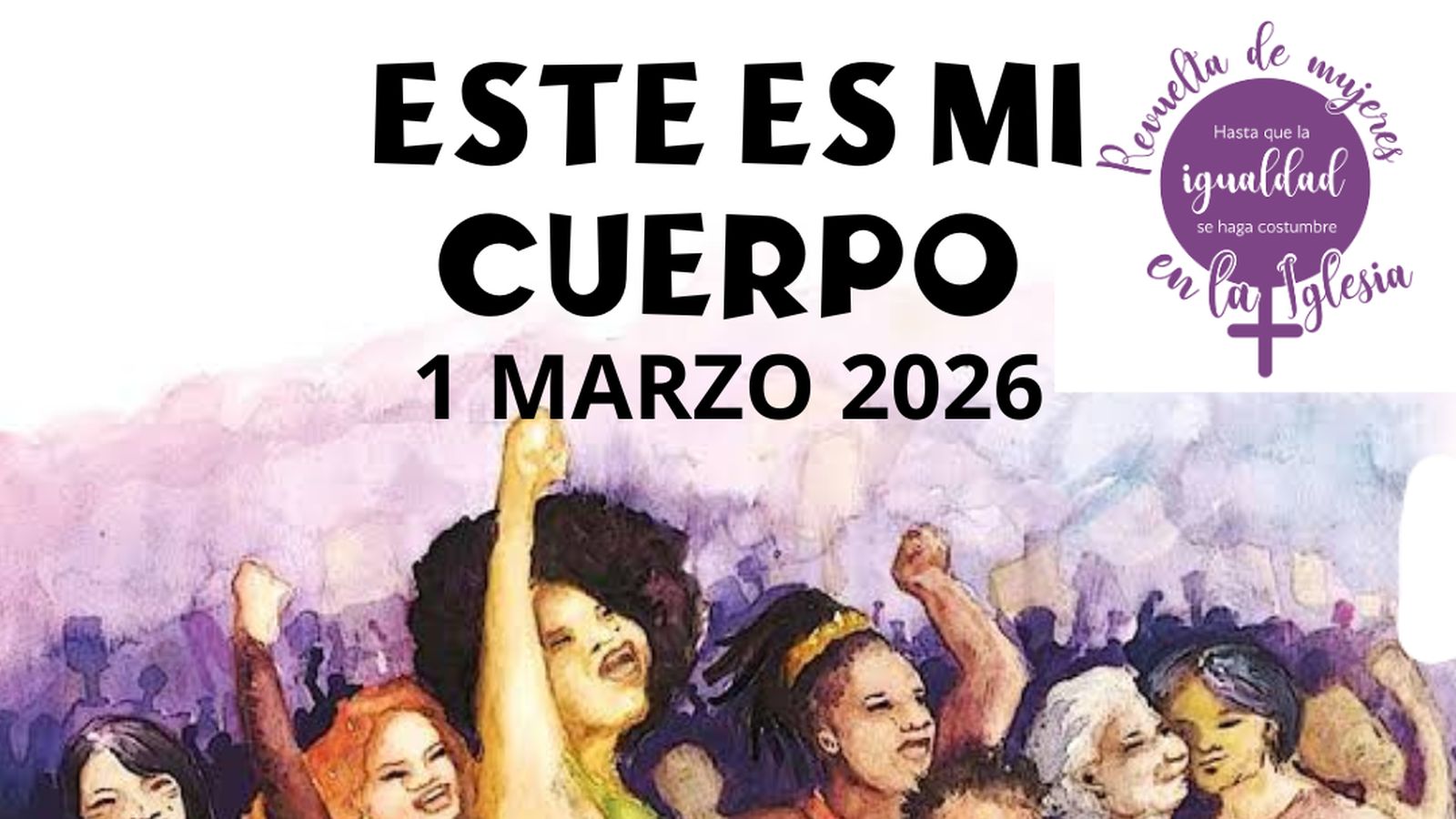 Concentración de la Revuelta de Mujeres en la Iglesia