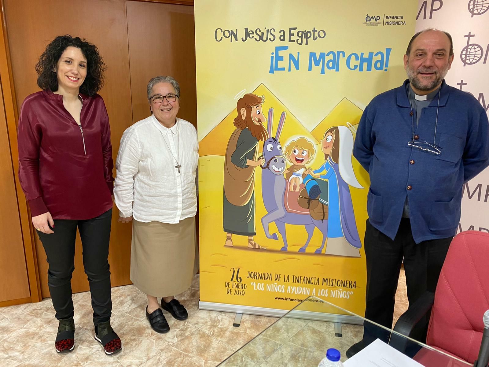 Los presentadores de Infancia Misionera