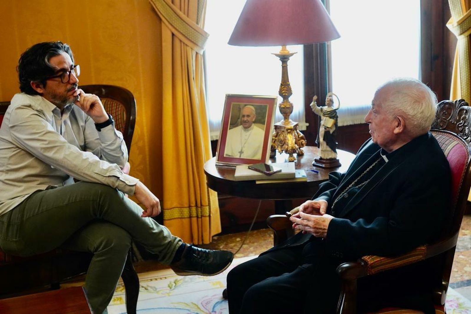 Cañizares, con Jesús Bastante