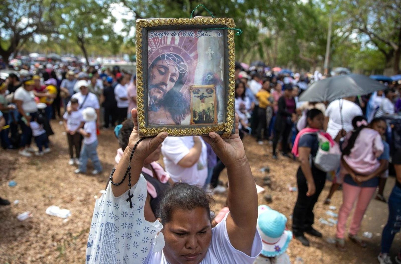 Via Crucis en Managua