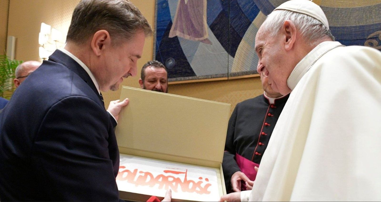 El Papa, con Solidaridad