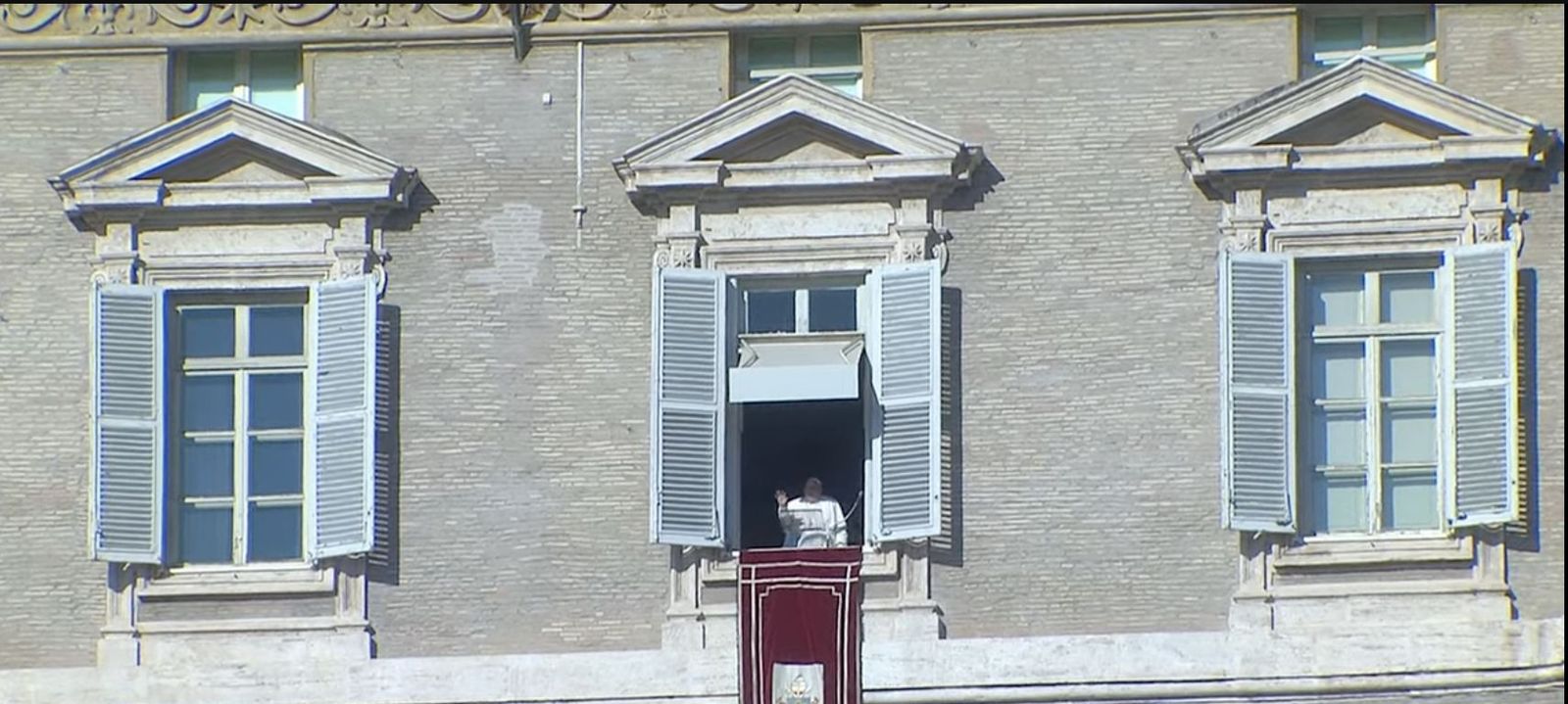 El Papa, en el Angelus