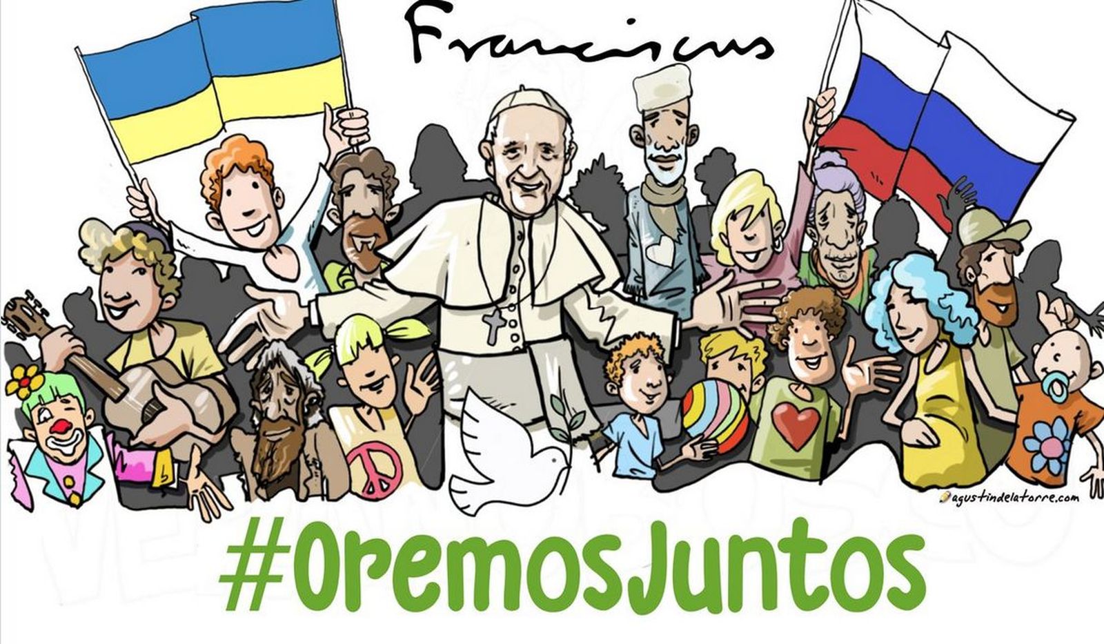 El Papa reza por Ucrania