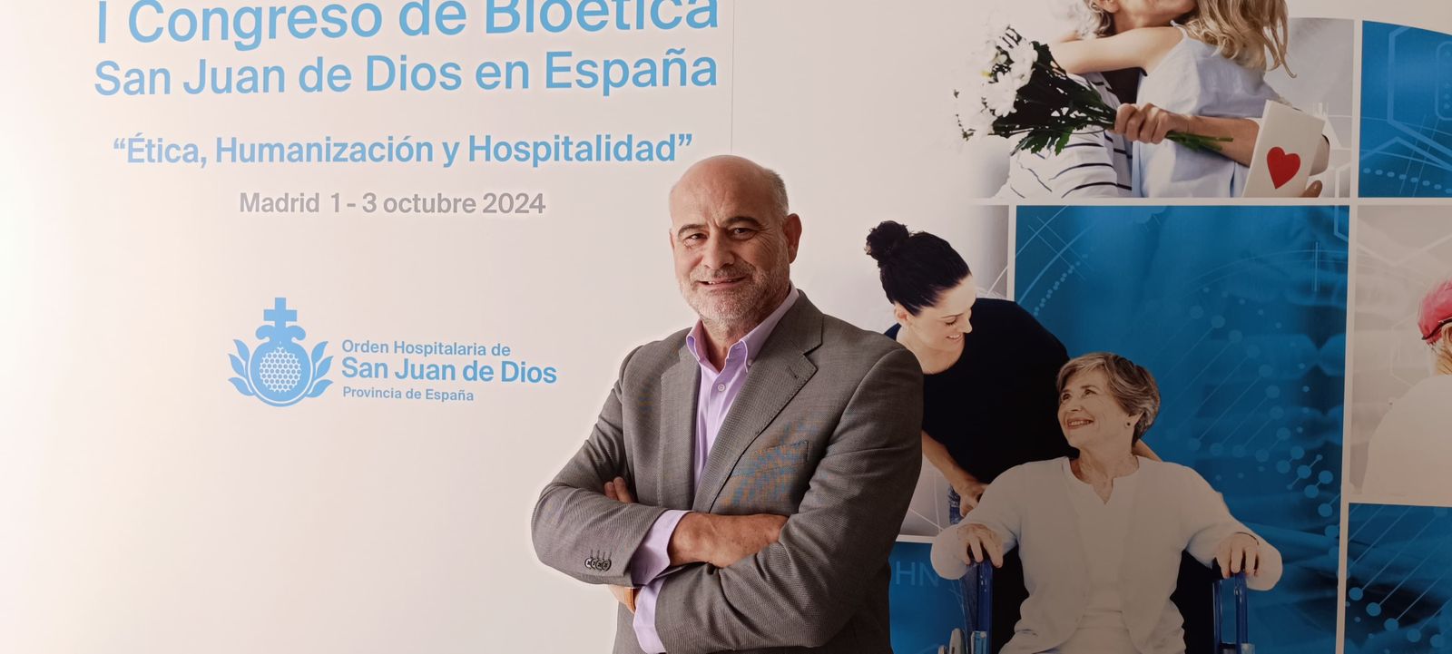 José María Bermejo, presidente del I Congreso de Bioética