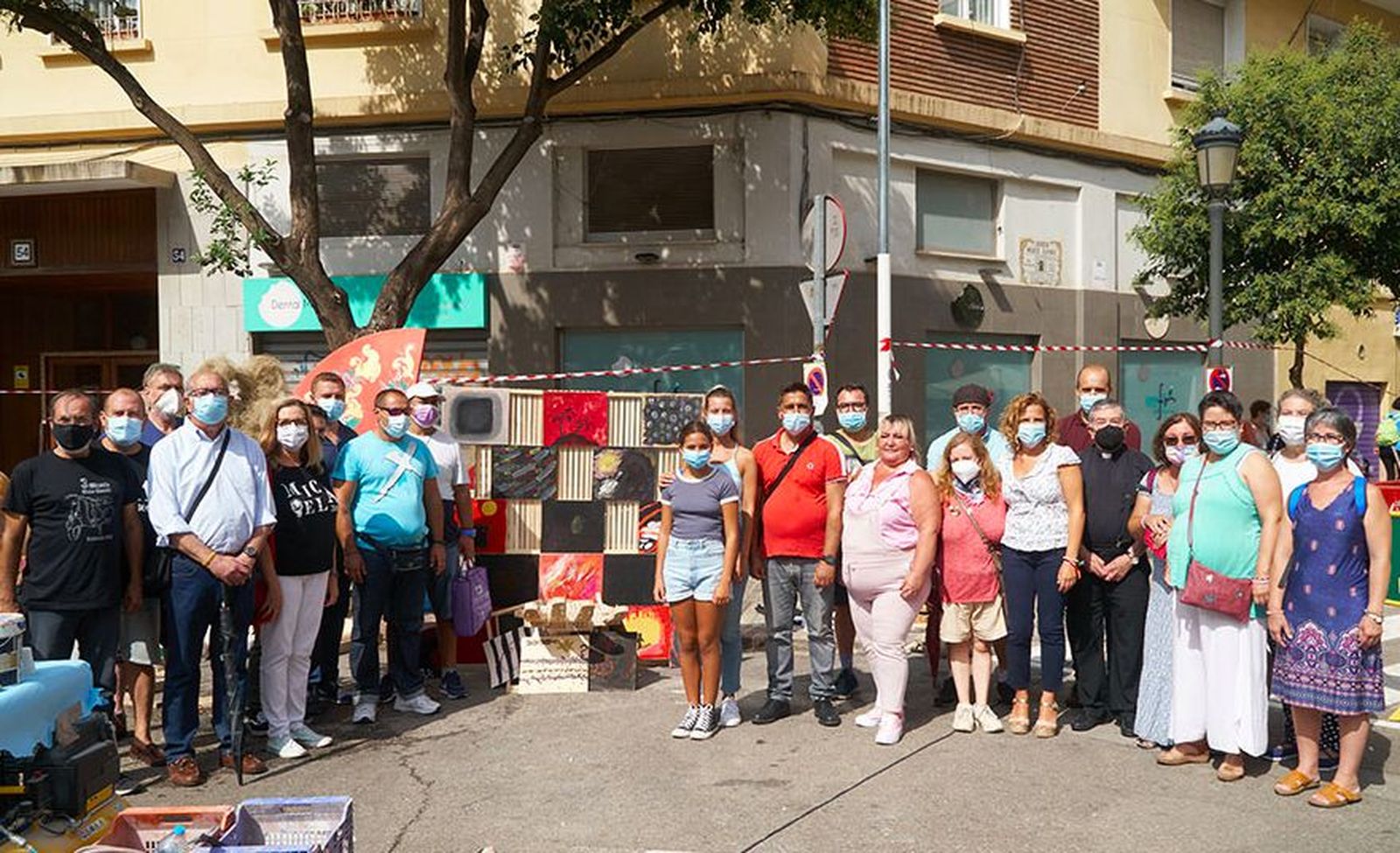 Miembros de la comisión fallera