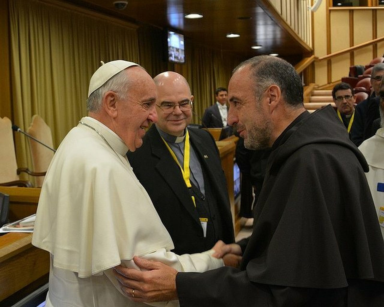 Millán, con el Papa