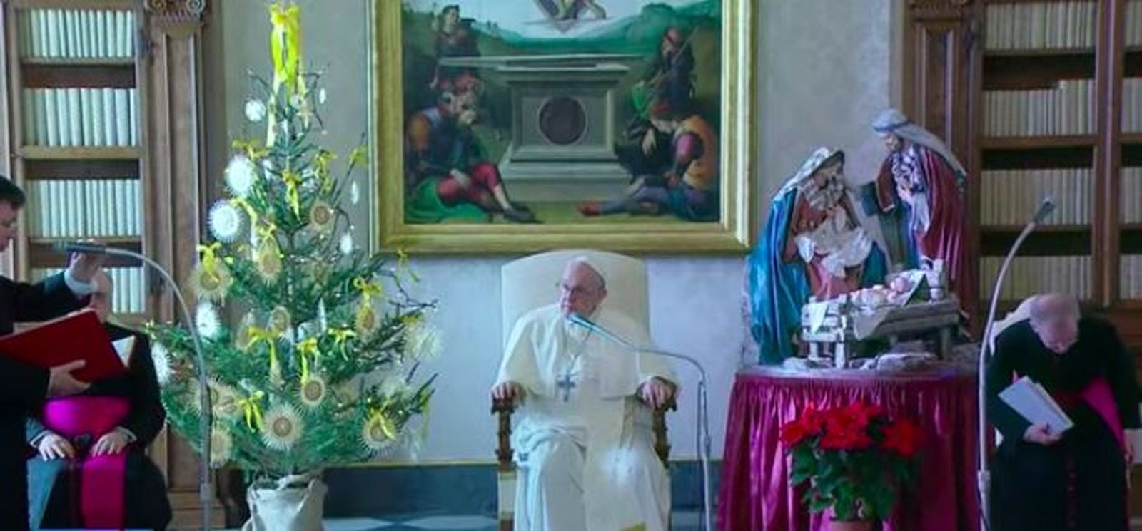 Francisco, durante la audiencia general