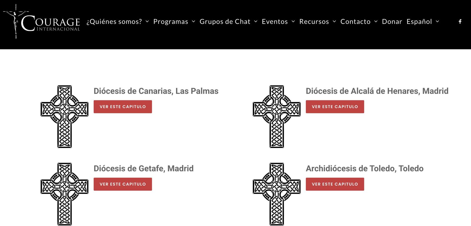 Presencia en España de Courage International