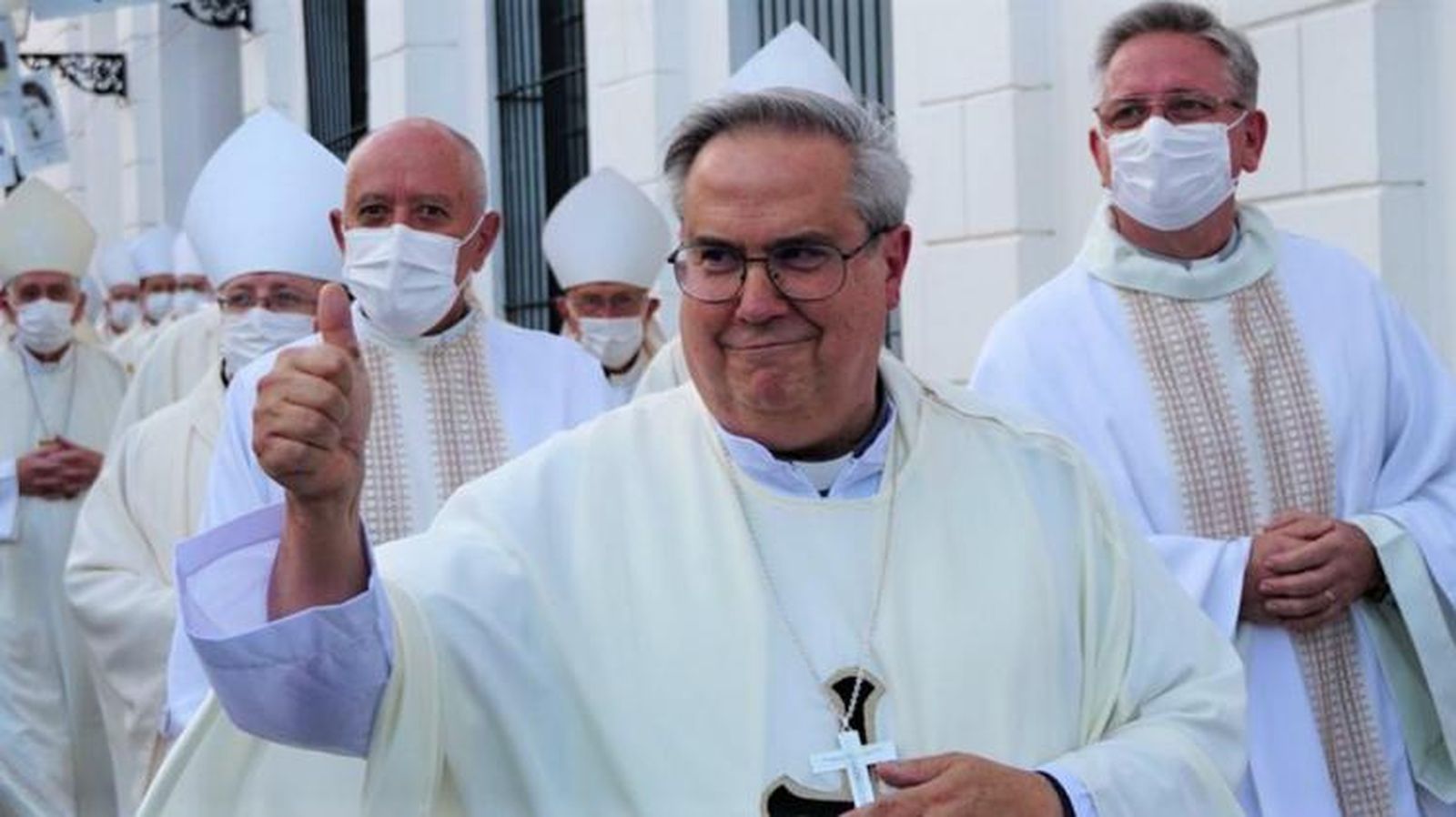 Cardenal Ángel Sixto Rossi en la víspera del 25 de Mayo
