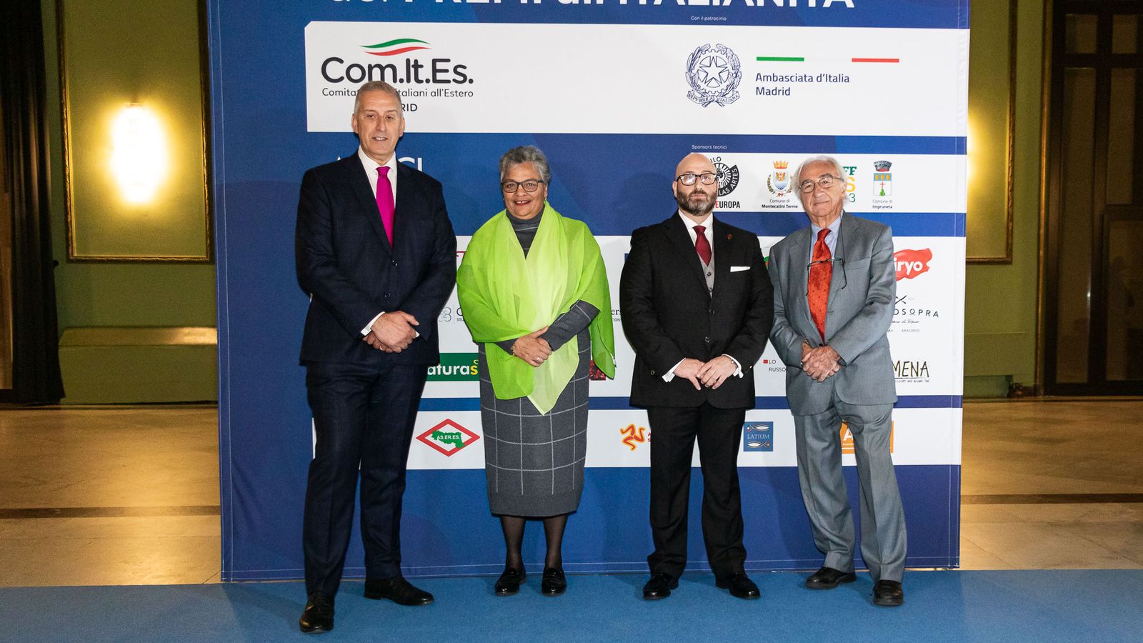 Anna Matilde Lithgow, en una entrega de premios