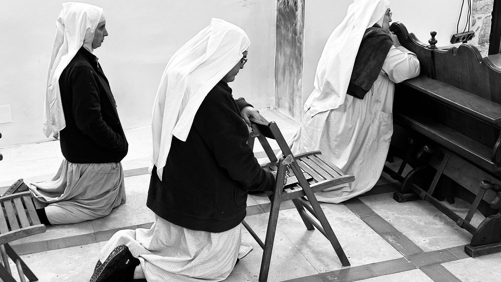 La última misa de las exmonjas en Belorado