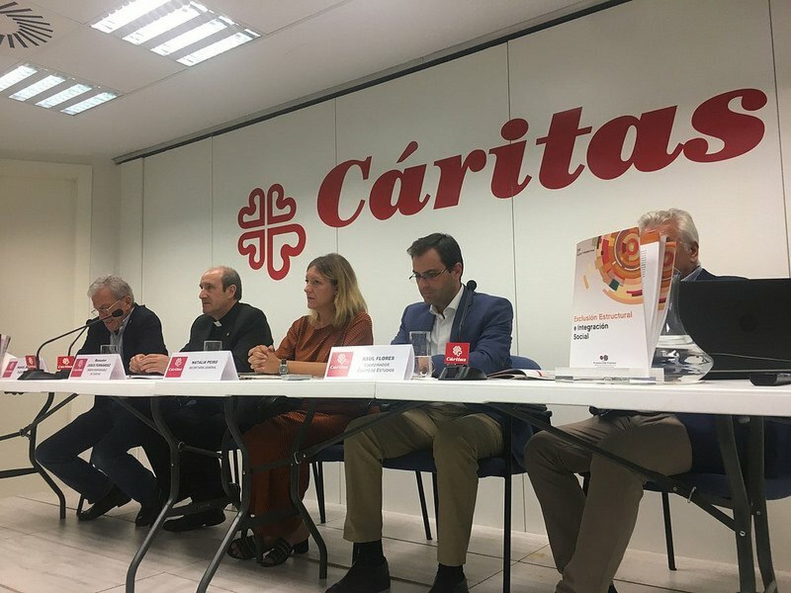 Presentación de la memoria de Cáritas