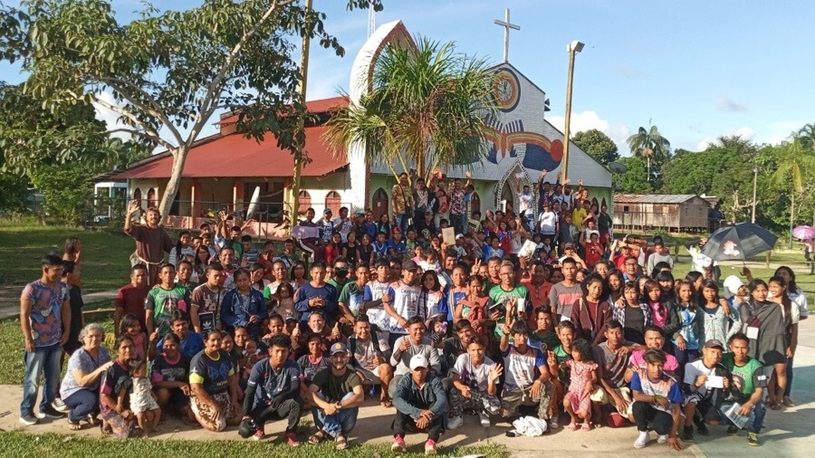 Encuentro de formación de líderes de las comunidades Ticuna