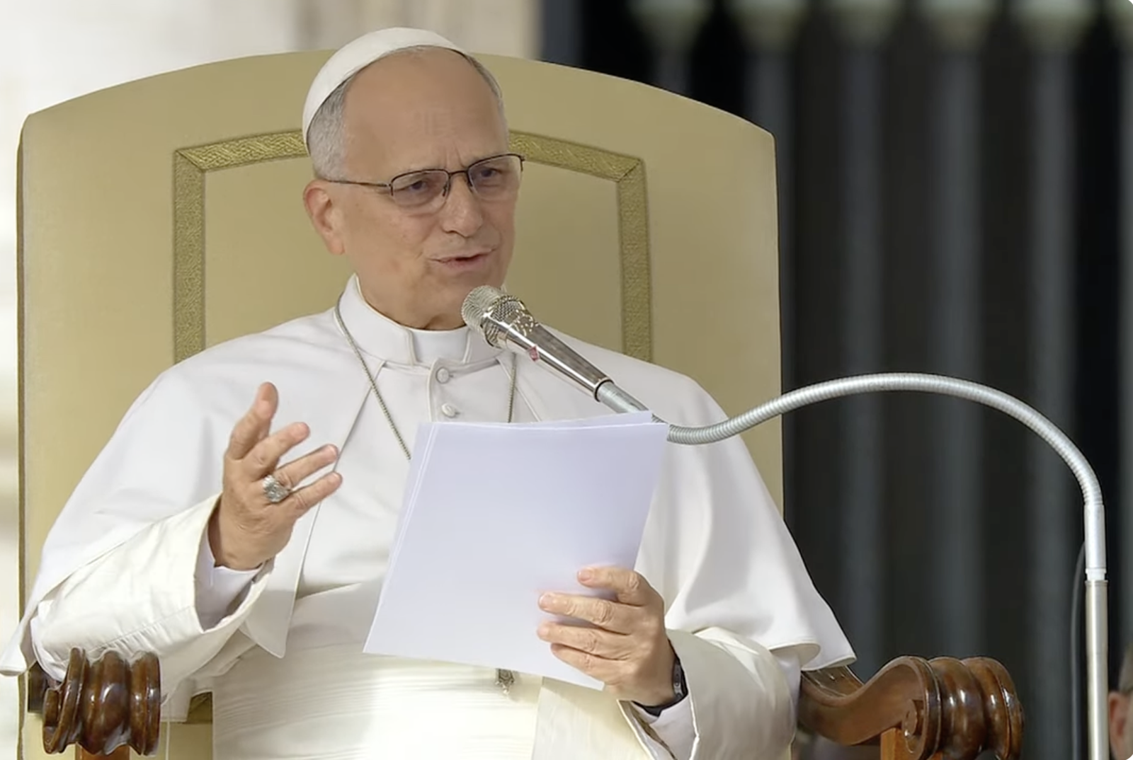 El Papa agradece a los fieles sus oraciones por su salud en la audiencia general