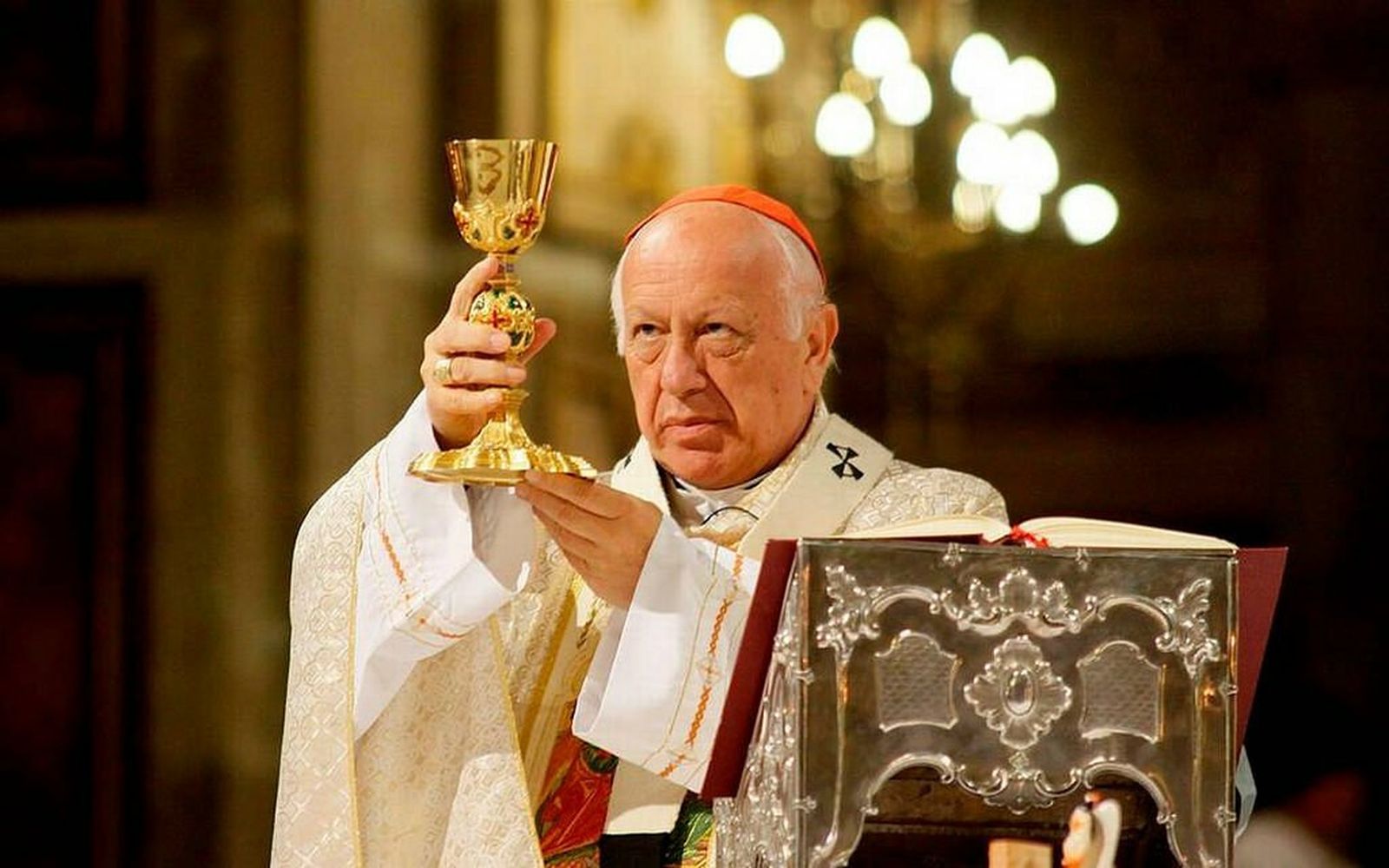 El cardenal Ricardo Ezzati