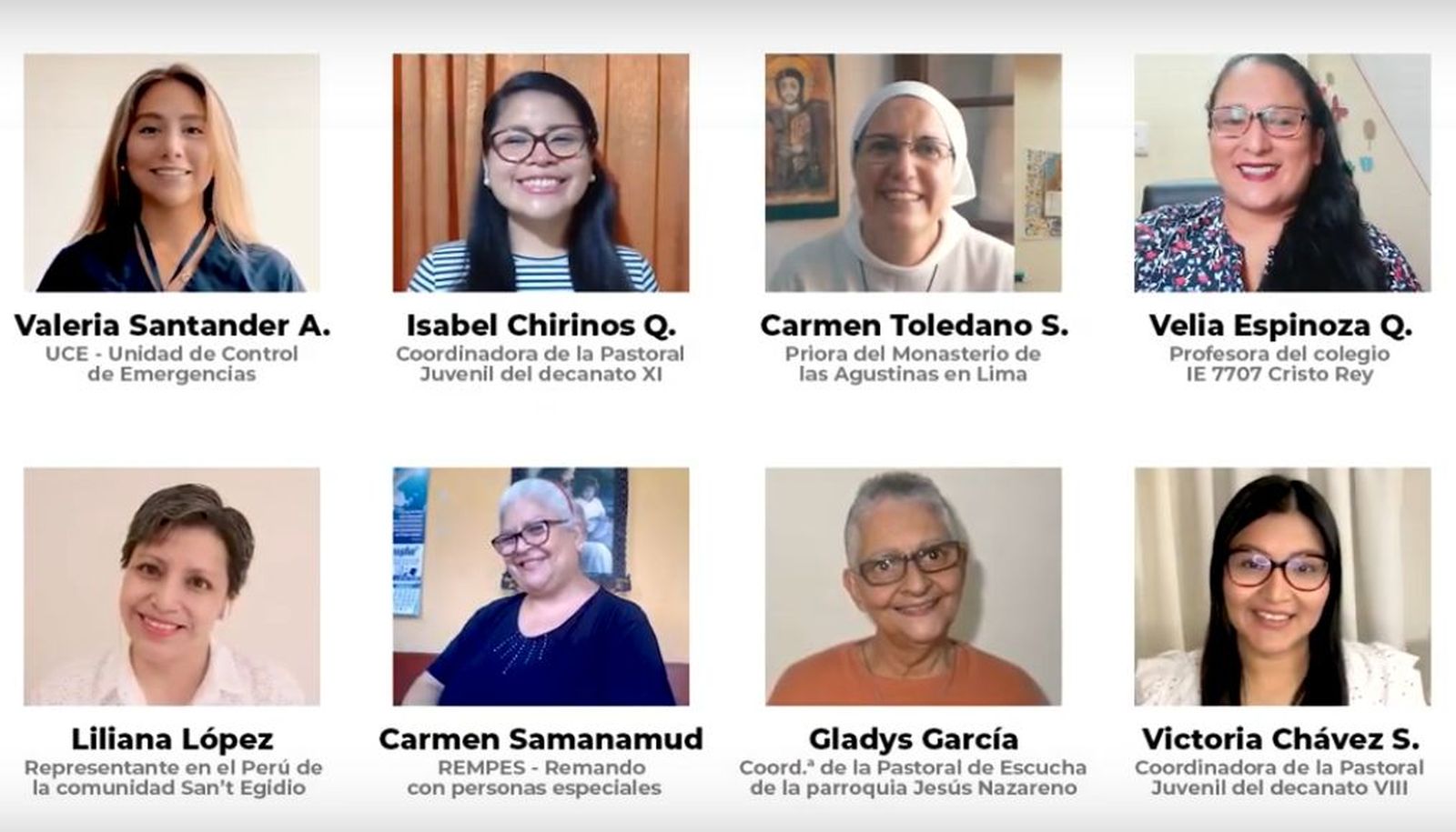 Mujeres Iglesia de Lima