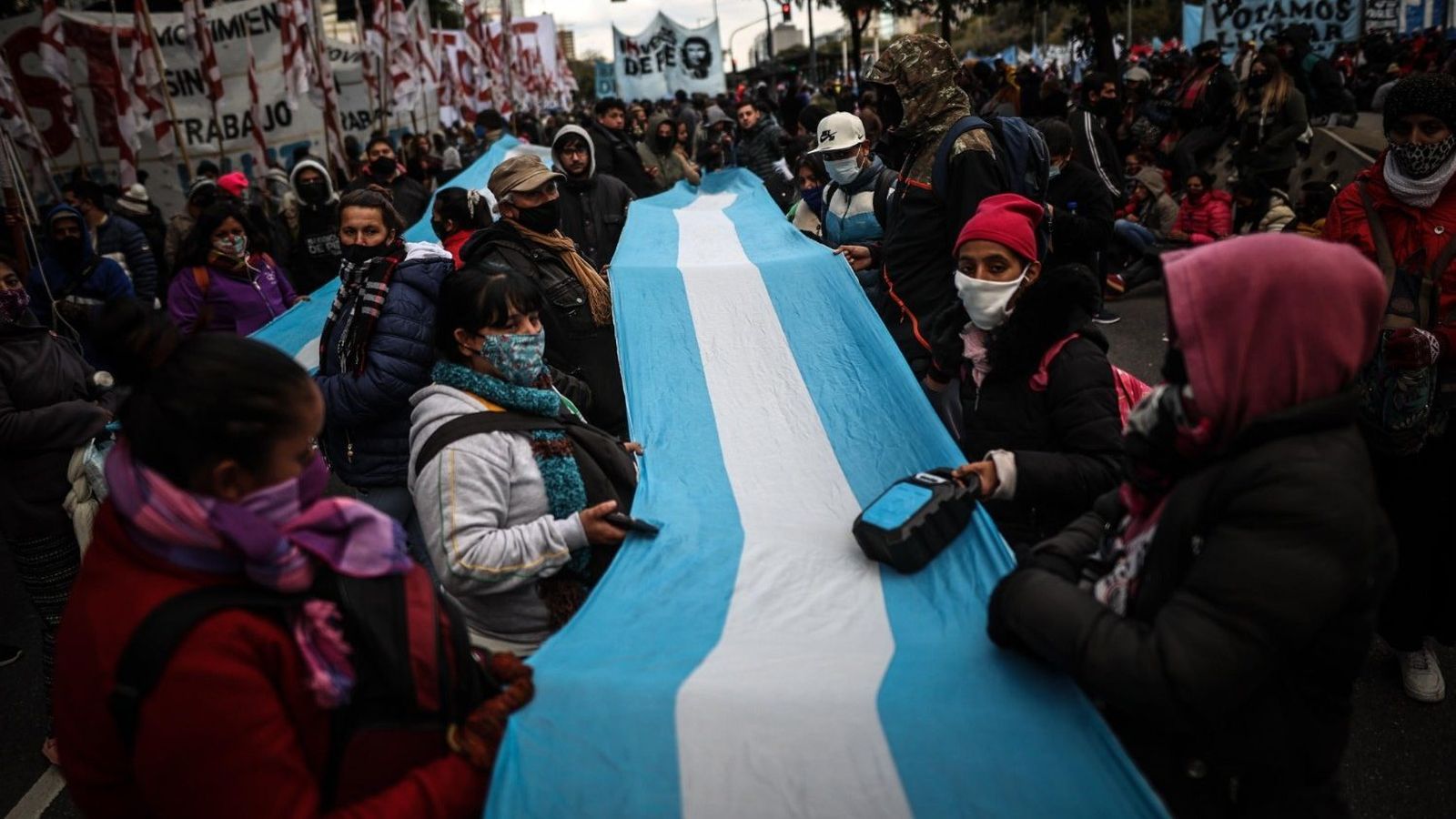 Protestas en Argentina por la crisis