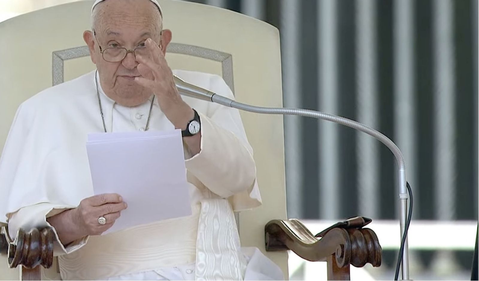 Francisco, en la audiencia general