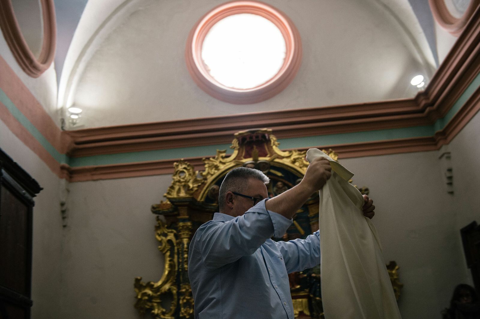 Nacho, párroco de Albarracín