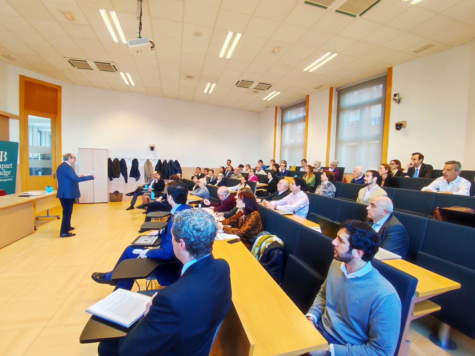 José Luis Fernández durante su intervención