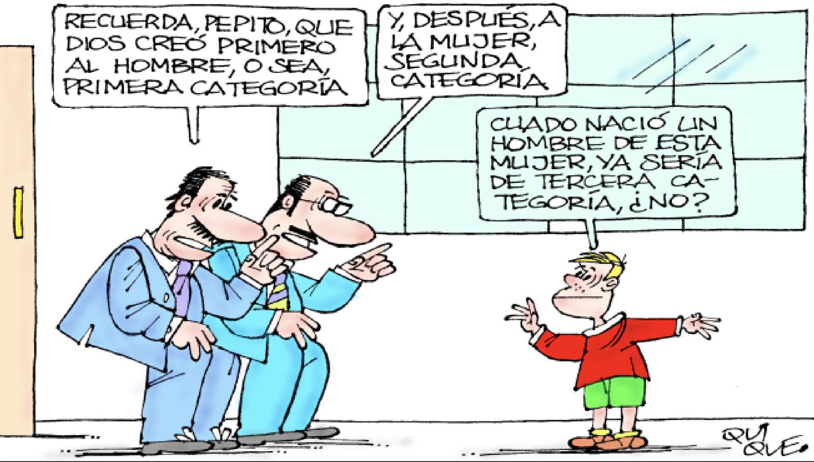 Hombre y mujer