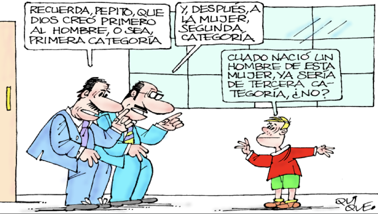 Hombre y mujer