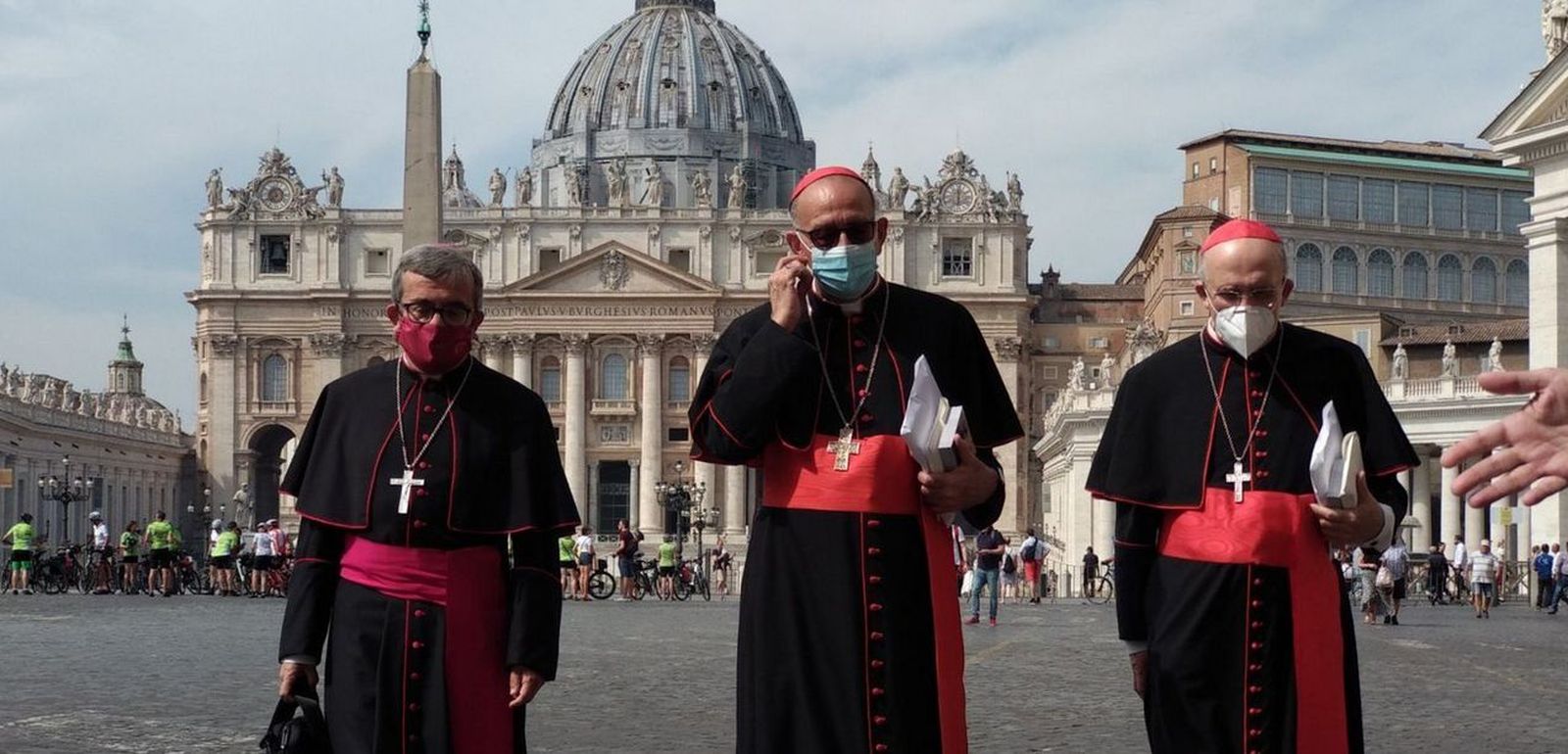Omella, Osoro y Argüello, en Roma