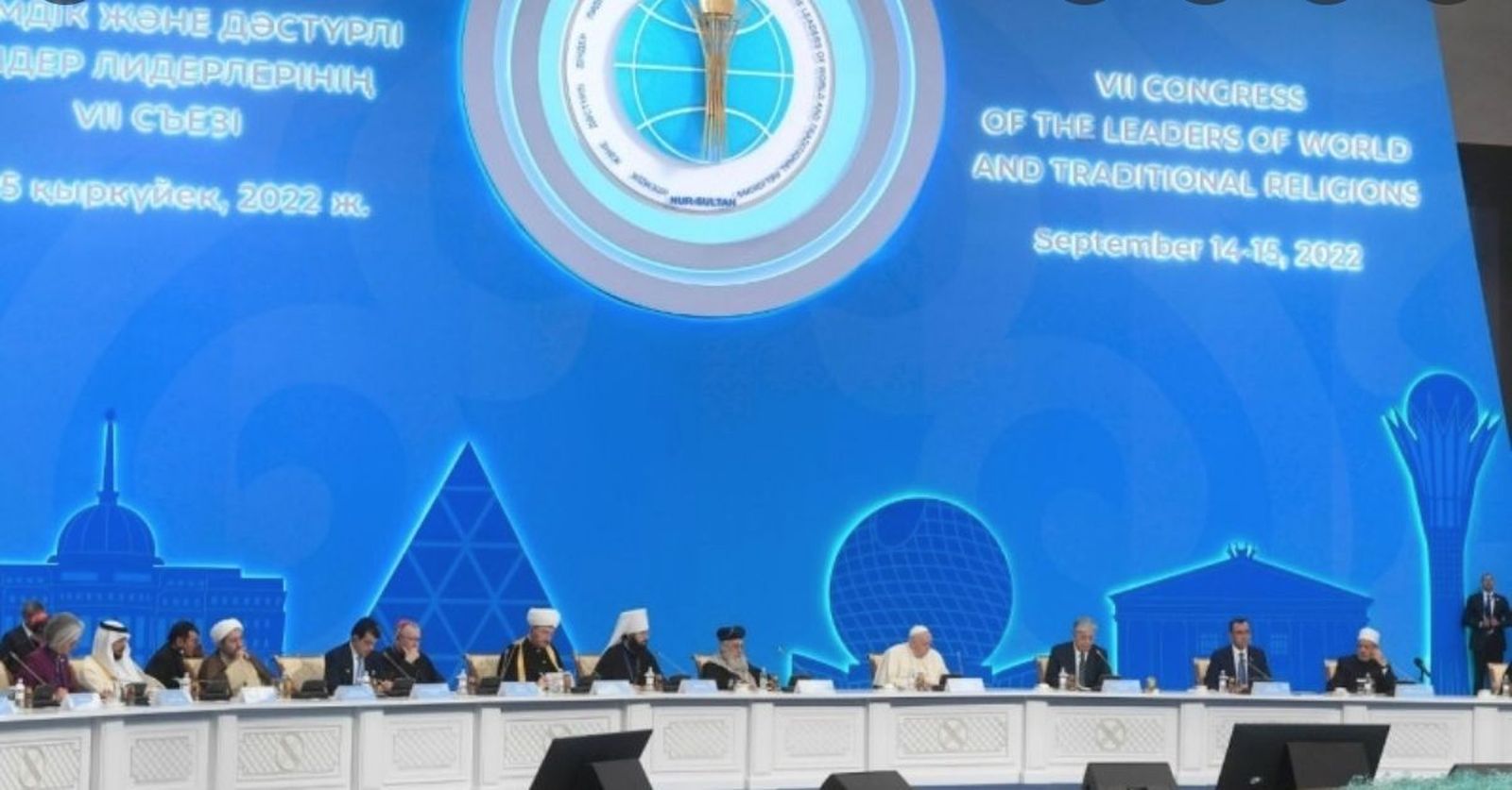 El Papa en Kazajistán