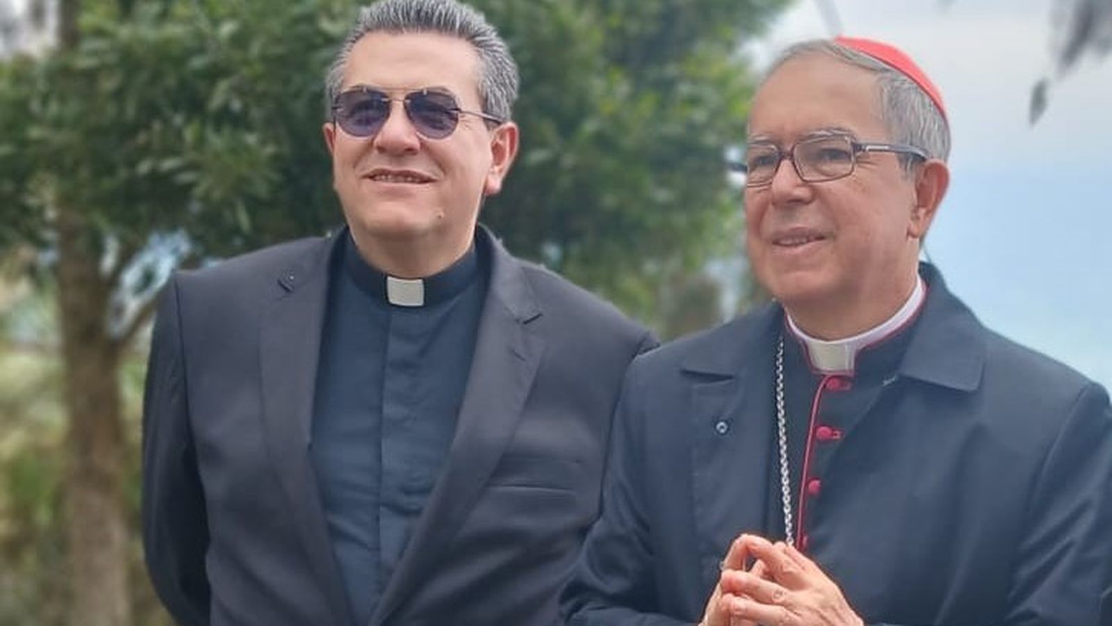 Mons Nelson y Cardenal Rueda
