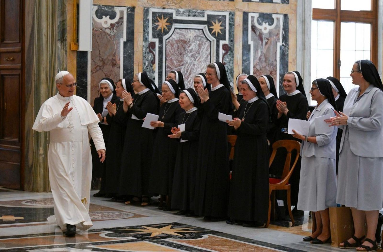 Audiencia de León XIV a religiosas