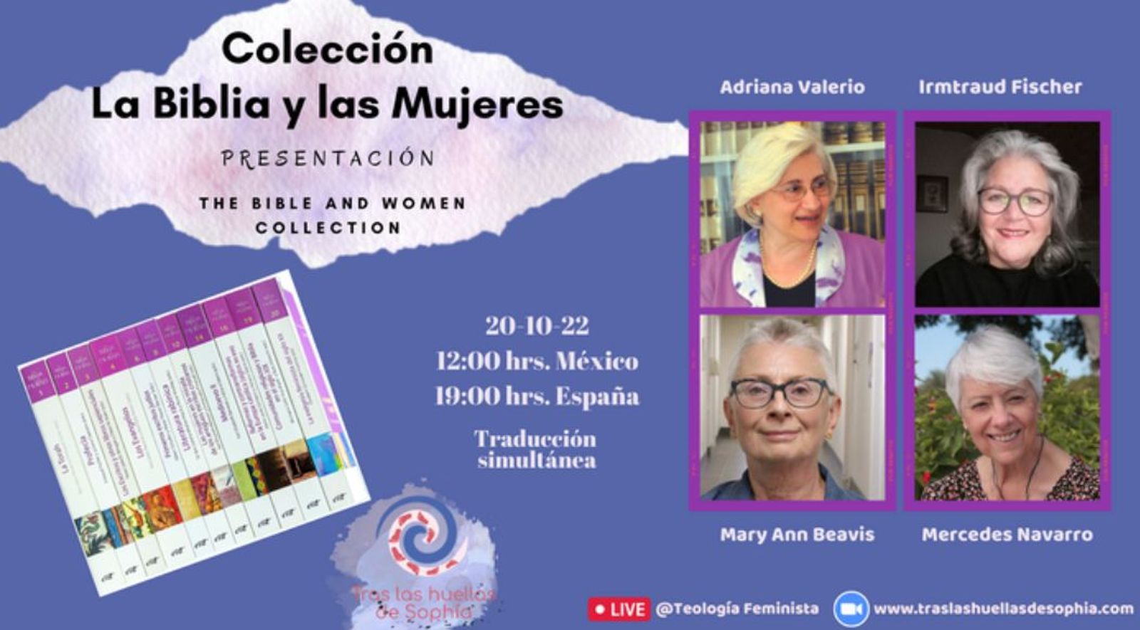 Webinar sobre 'La Biblia y las mujeres'