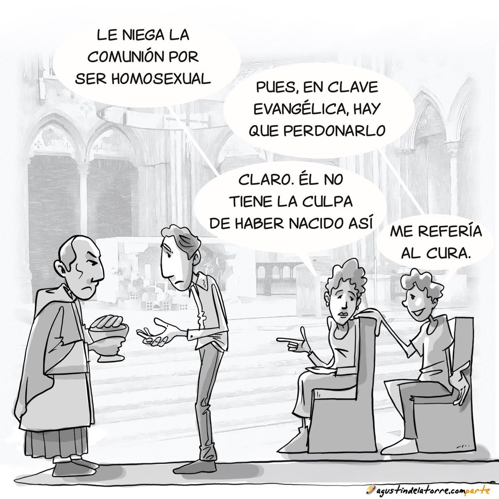 En la Iglesia cabemos TODOS, TODOS, TODOS