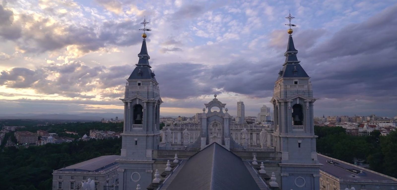 Vistas de Madrid desde el Museo de la Almudena