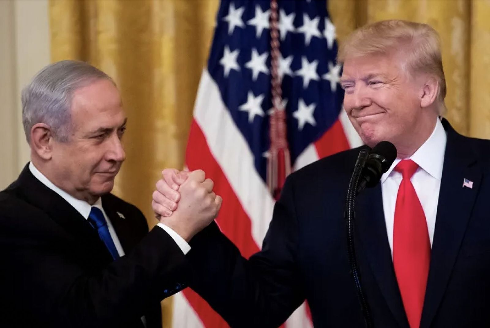 Benjamin Netanyahu y Donald Trump
