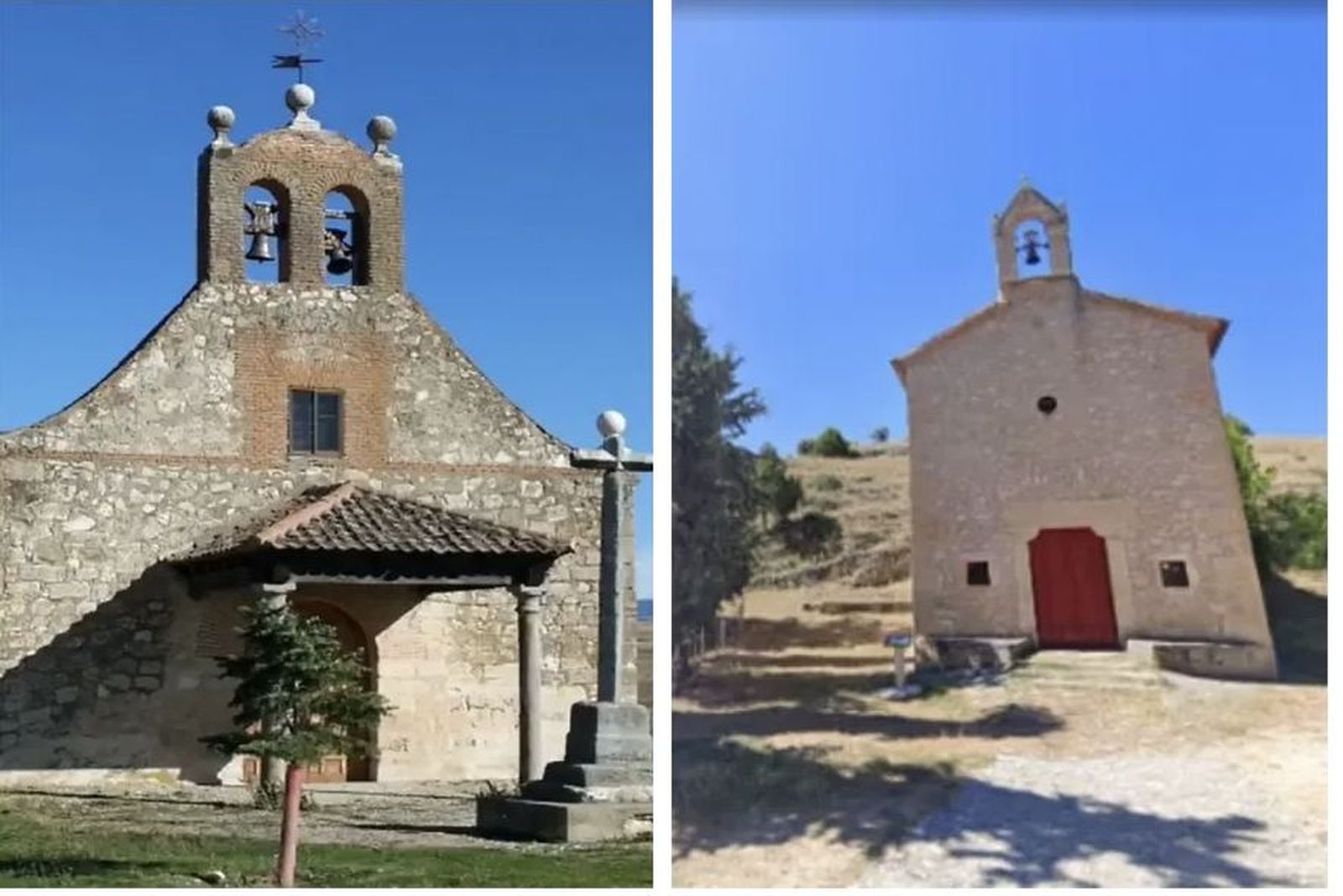 Ermita de la Virgen de los Remedios y ermita del Cementerio, Abades (Segovia)