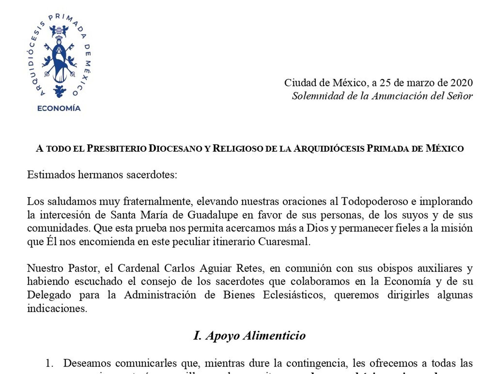 Medidas. "Nos tratan como indigentes"