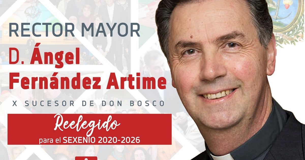 Salesian Rector Major El español Ángel Fernández Artime, reelegido como Rector Mayor de los ...