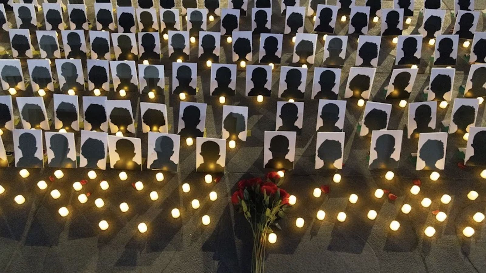 Protesta en Seúl por los niños asesinados en Gaza