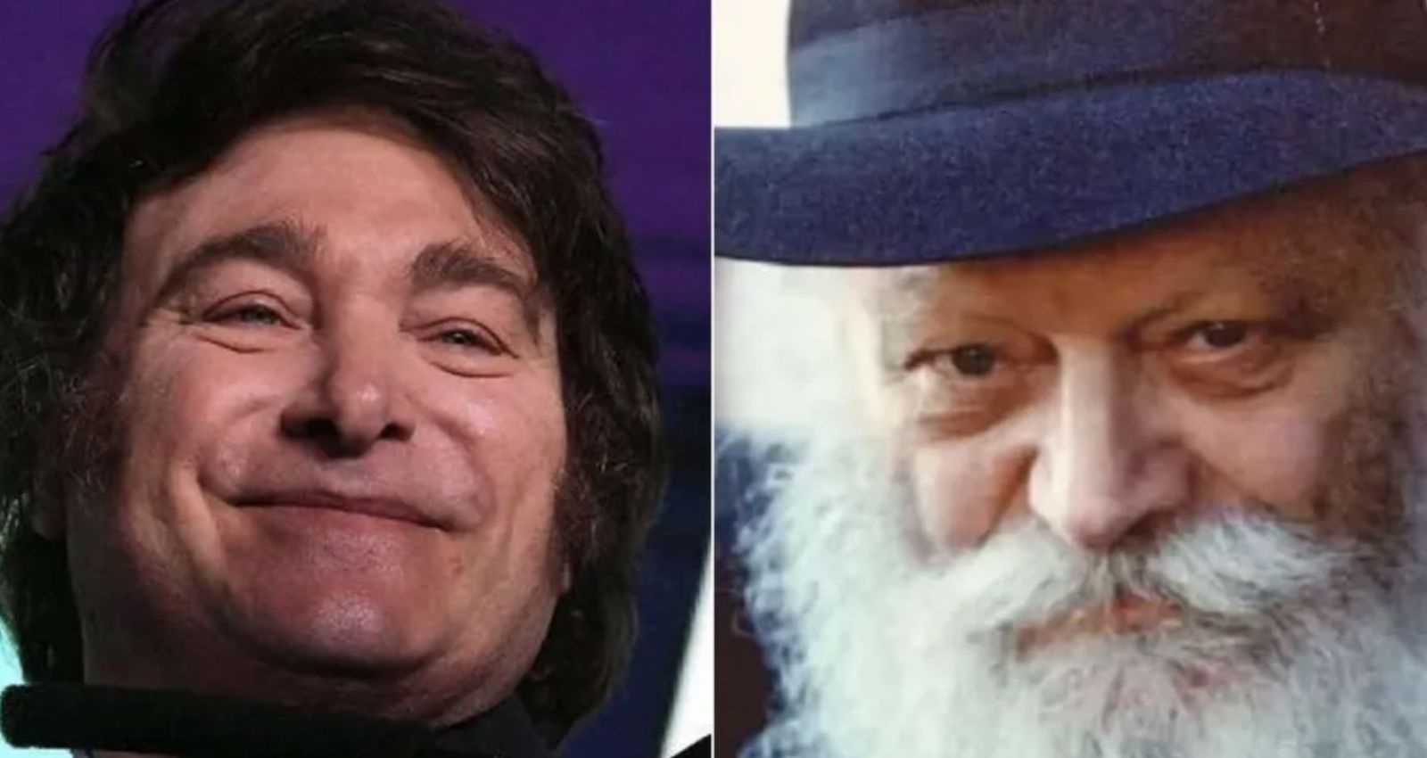 Milei y el Rabí Schneerson