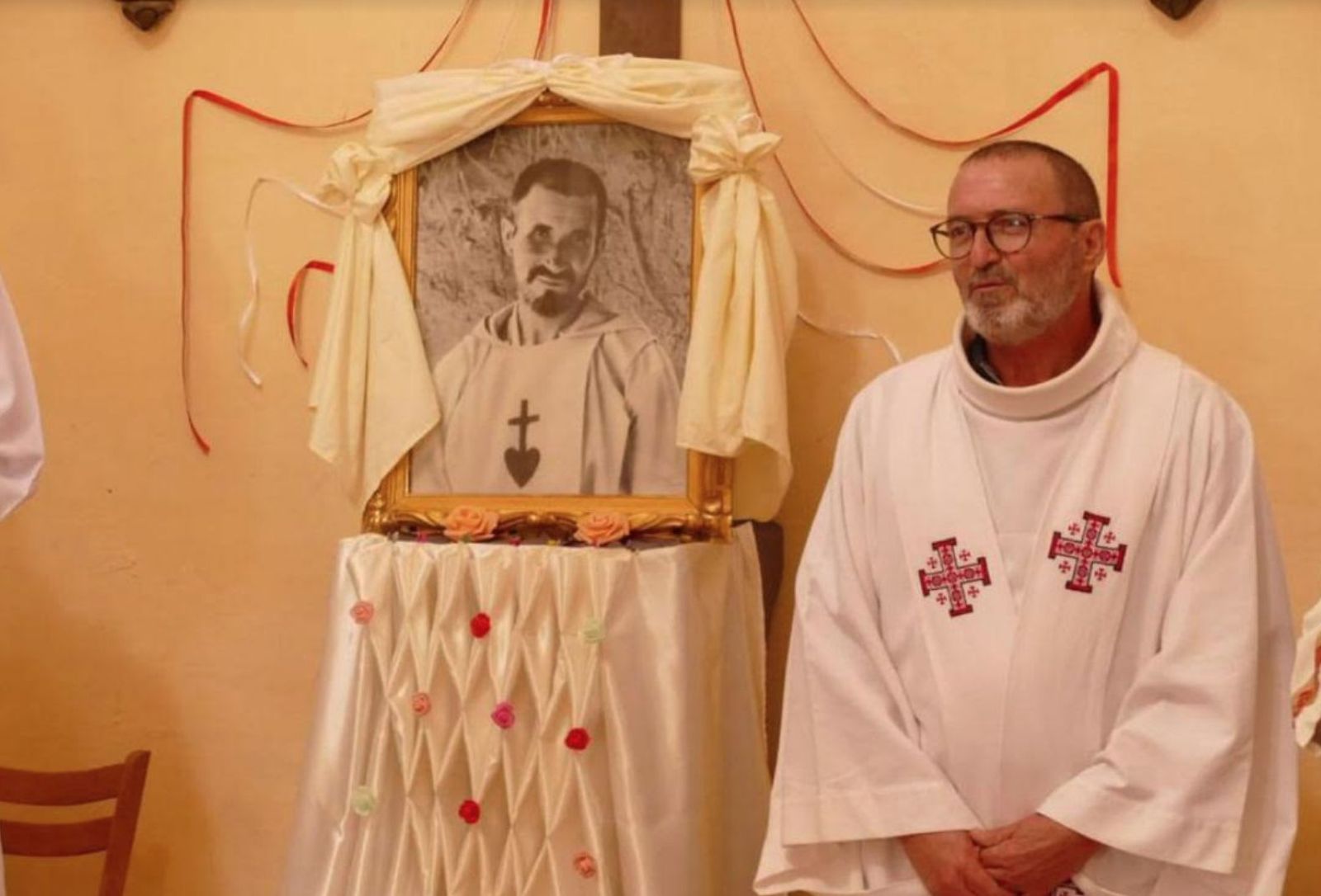 Jesús Cervera, custodiode la tumba de San Carlos de Foucauld