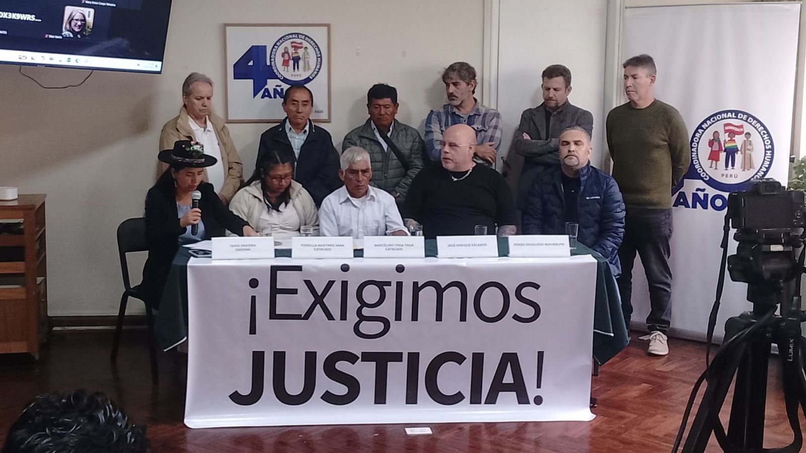 Víctimas del Sodalicio, entre ellas, los campesinos