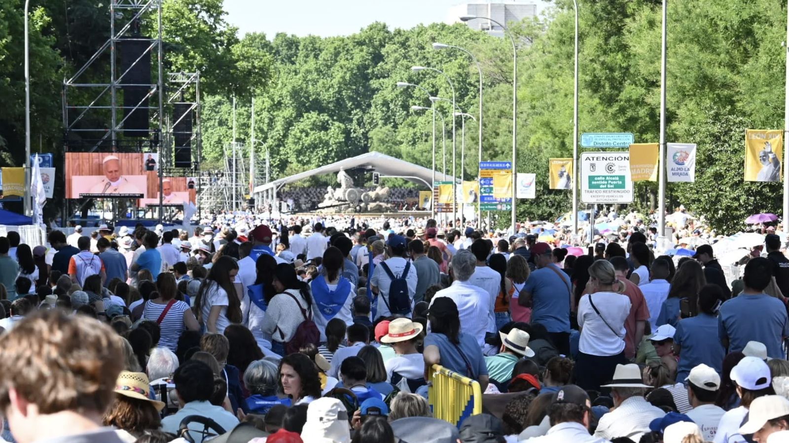 Misa en Cibeles